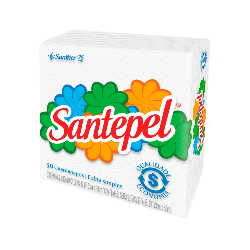 Guardanapo Folha Simples 33x30cm Santepel 2.400 Folhas