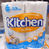 Papel Toalha Folha Dupla Kitchen 120 folhas