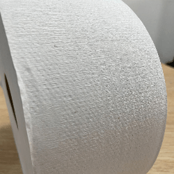 Papel Higiênico Rolão Folha Simples Branco Dubbon 8 rolos de 600m
