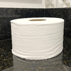 Papel Higiênico Rolão Folha Simples 100% Celulose Big Roll 8 rolos de 300m