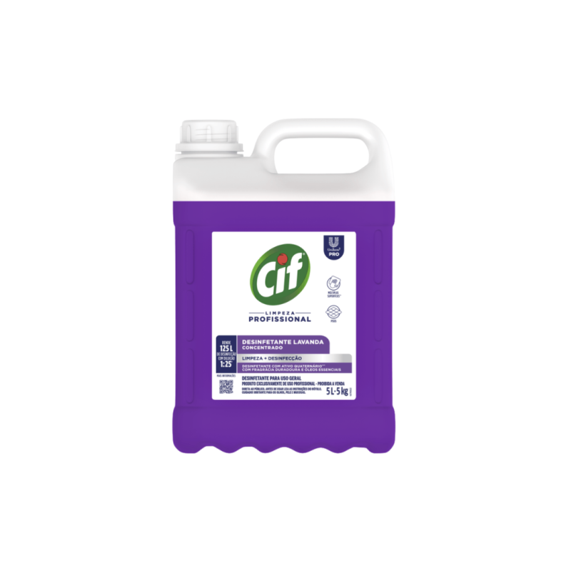 Desinfetante Lavanda Concentrado CIF Pro 5L