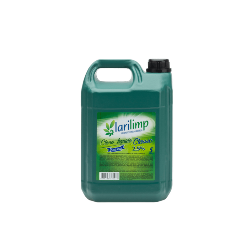 Cloro 2,5% 5Litros Larilimp