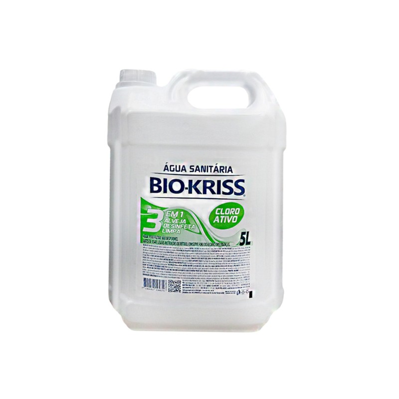 Água Sanitária Bio-Kriss 5 Litros