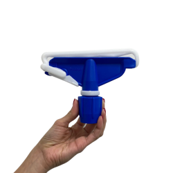 Pinça para Mop Água Bralimpia Azul Ref. GE211Z Indicado para Uso Profissional