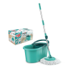 Balde Mop Giratório Flash limp Indicado para Limpeza de pisos frios, sintéticos ou madeira