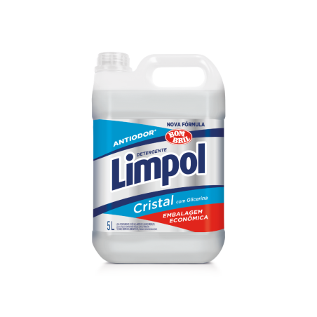 Detergente Cristal Limpol 5 Litros