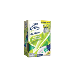 Gel Adesivo Sanitário Fresh Leve Brisa aplicador e refil com 6 aplicações