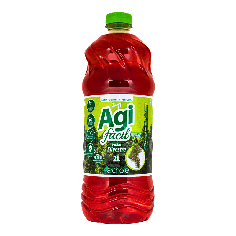 Desinfetante Pinho Agi Fácil 2 Litros