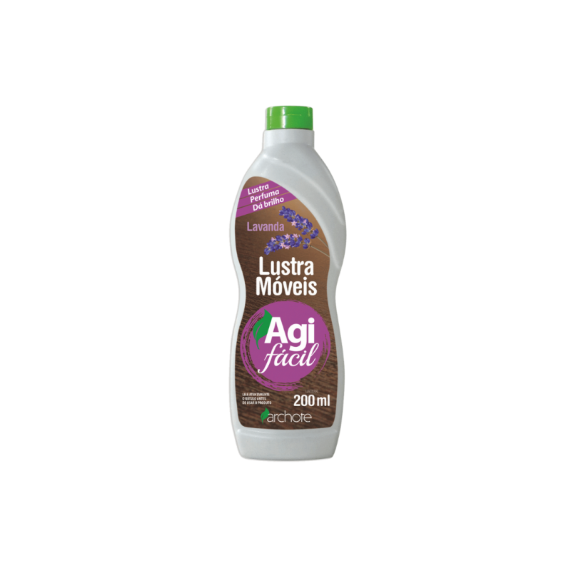 Lustra Móveis Lavanda Agi Fácil 200ml