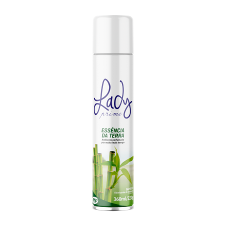 Odorizador de Ambientes Essência da Terra Bamboo Lady Prime 360ml