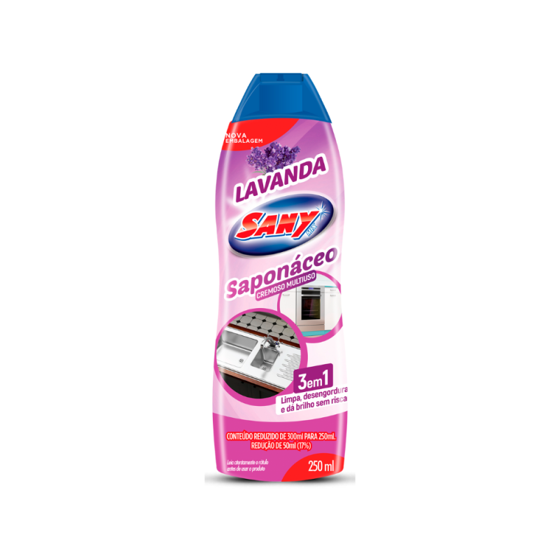 Saponáceo Cremoso Lavanda Sany Mix 300ml