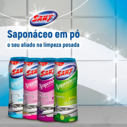 Saponáceo em Pó Limão Sany Mix 300g