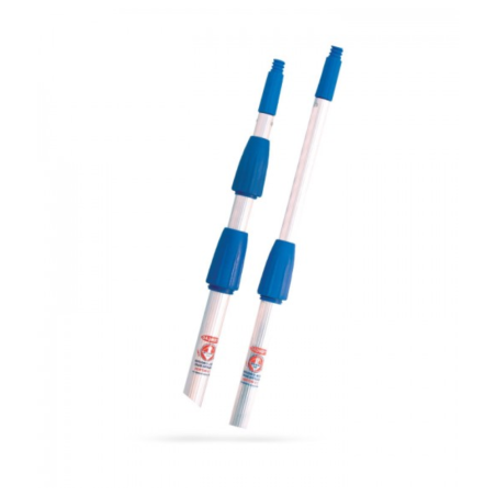 Cabo Extensão Telescópica 6M 3 Estágios Bralimpia Indicado para Limpeza de Vidros