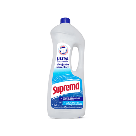 Alvejante sem Cloro Suprema Ultra Branqueador 1,5L
