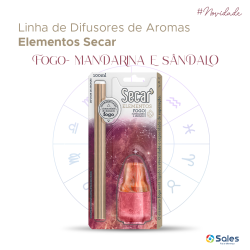 Difusor de Aromas Elementos Fogo - Mandaria e Sândalo Seca 100ml