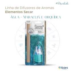 Difusor de Aromas Elementos Água Maracujá e Orquídea Secar 100ml
