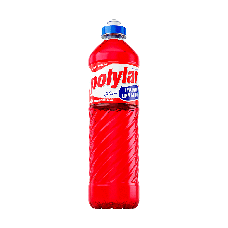 Detergente de Maçã Polylar 500ml