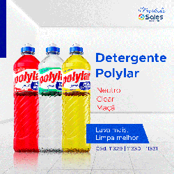 Detergente de Maçã Polylar 500ml