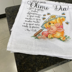 Pano de Prato 38x60cm Estampas Variadas Novacov 6 unidades