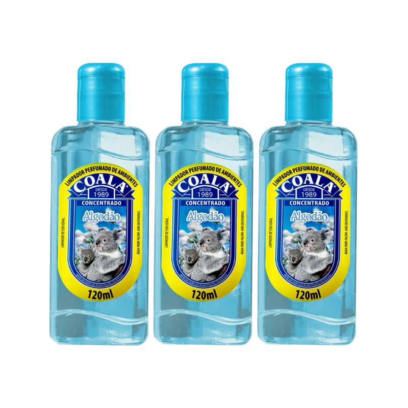 Limpador Perfumado Concentrado Algodão Coala 120ml