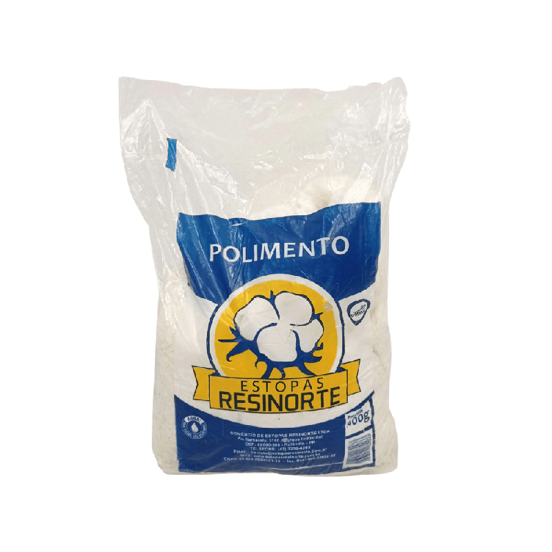 Estopa Branca Resinorte 400g