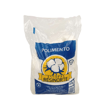 Estopa Branca Resinorte 400g