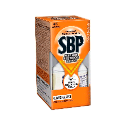 Repelente Elétrico SBP 45 Noites Refil 35ml