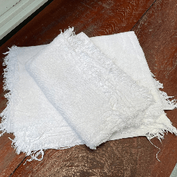 Saco Alvejado 40x70cm Branco Novacov 6 unidades