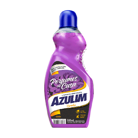 Limpador Perfumado Carinho Azulim Start 500ml