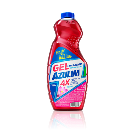 Limpador Perfumado Gel Floral Start Azulim 2L