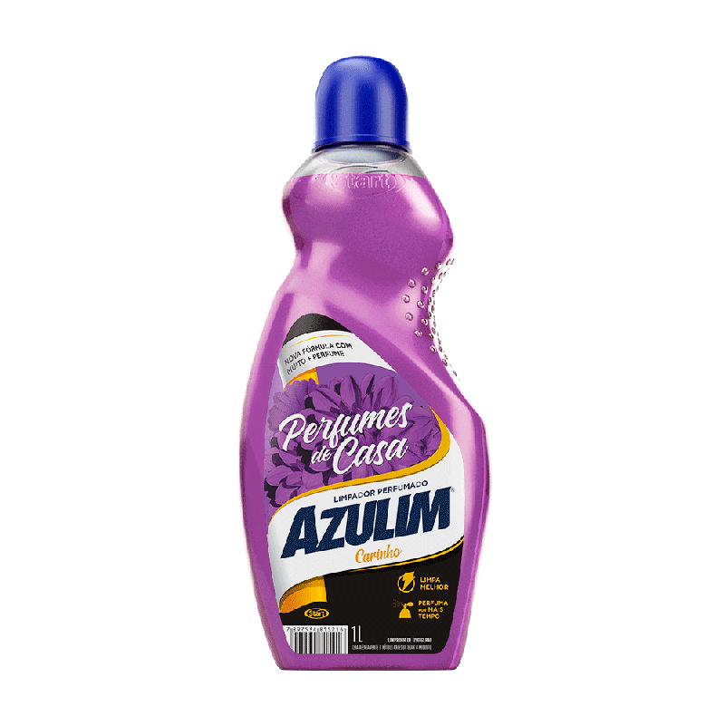 Limpador Perfumado Carinho Azulim Start 1L