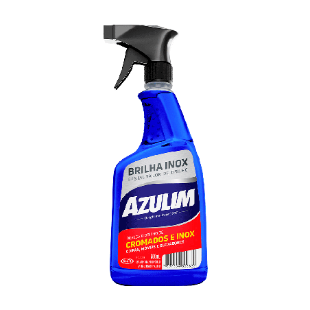 Brilha Inox Spray Azulim Start 500ml
