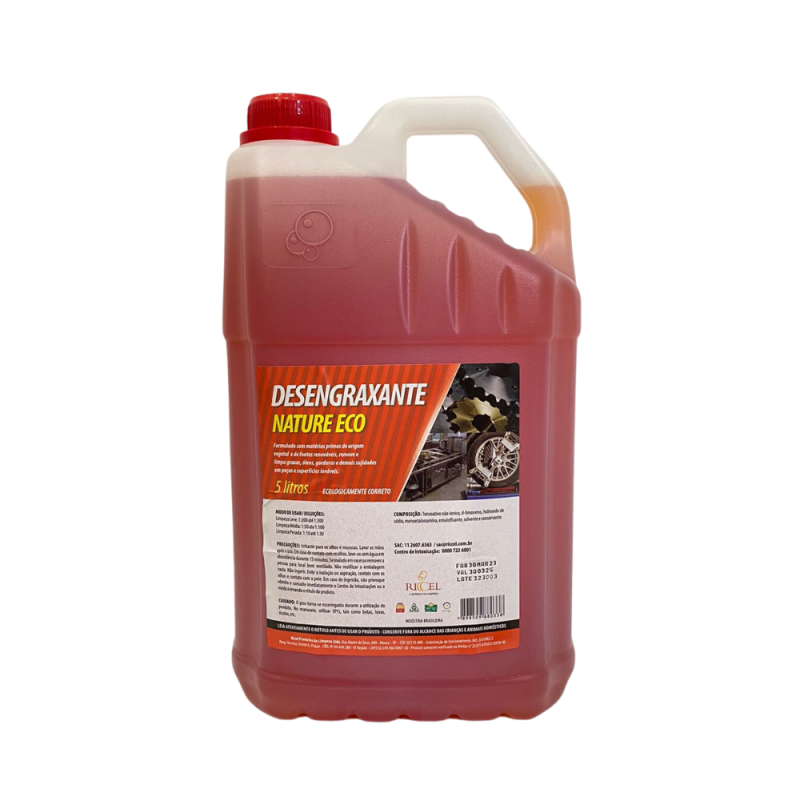 Desengraxante e Desengordurante Nature Eco Riccel 5l