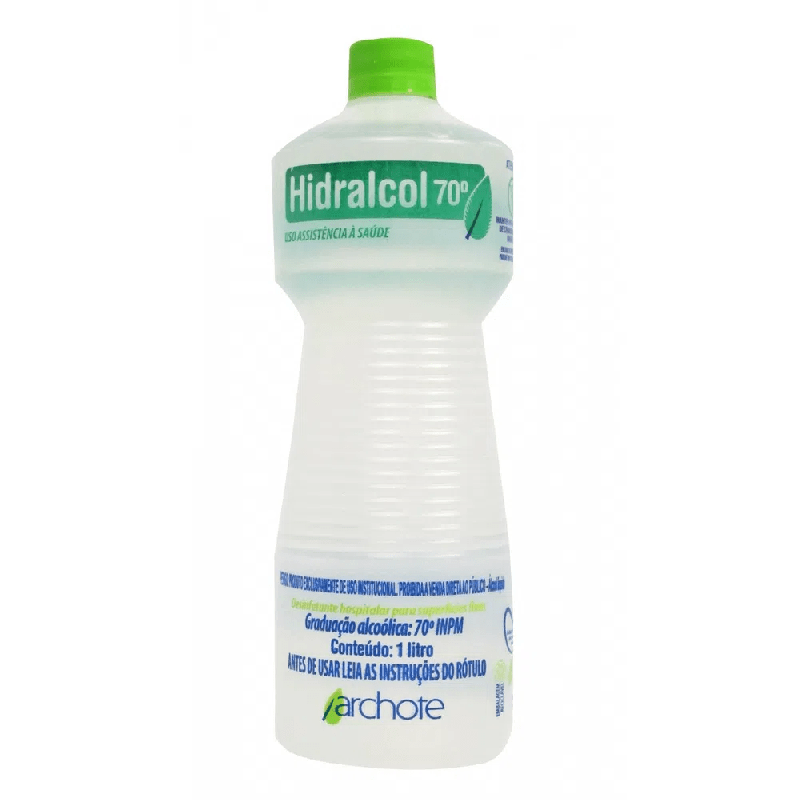 Álcool Líquido 70% Hidralcol Archote 1l