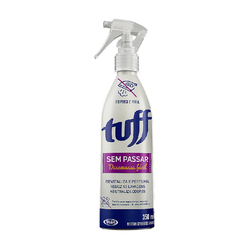 Sem passar Spray Tuff Start 350ml