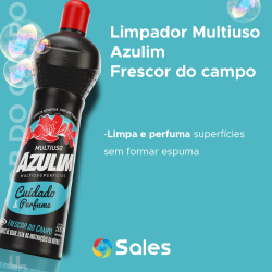 Limpador Multiuso Frescor do Campo Azulim 500ml