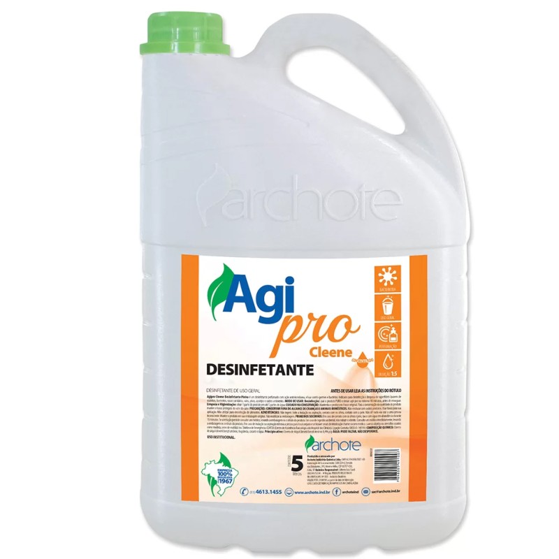 Desinfetante Concentrado Eucalipto Agipro Cleene 5L