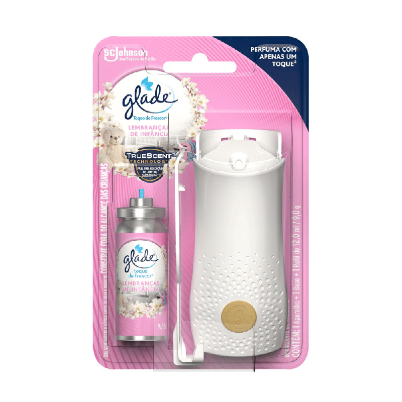 Odorizador de Ambientes Toque de Frescor Lembranças de Infância Glade aparelho + refil 12ml