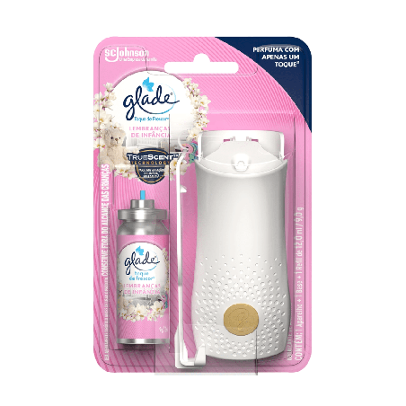 Odorizador de Ambientes Toque de Frescor Lembranças de Infância Glade aparelho + refil 12ml