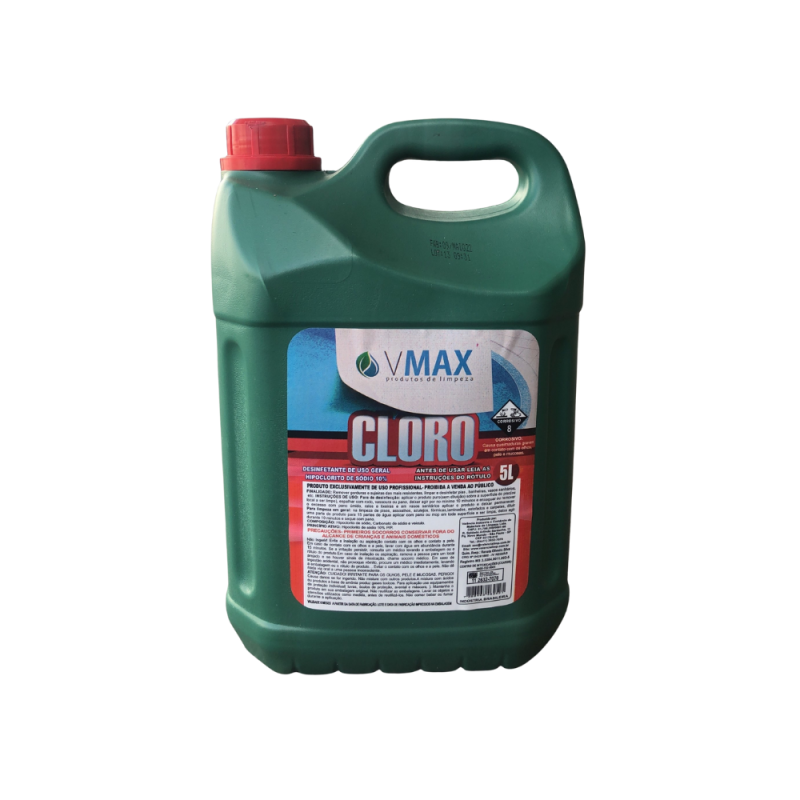 Cloro 10% Vmax 5l