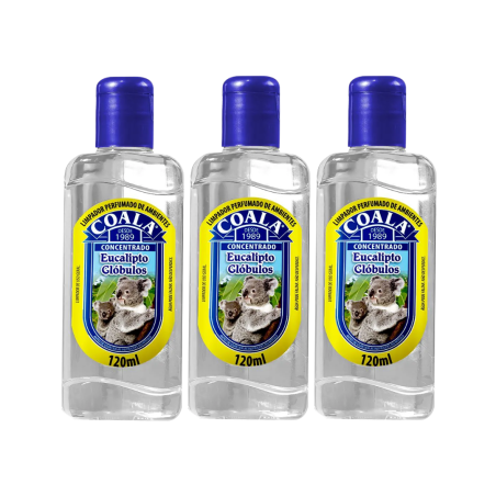 Limpador Perfumado Concentrado Eucalipto Glóbulos Coala 120ml