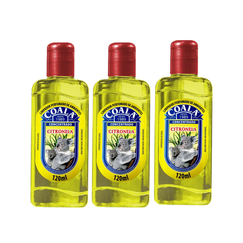 Limpador Perfumado Concentrado Citronela Coala 120ml