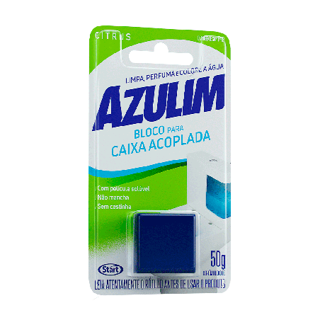 Bloco Sanitário Citrus para Caixa Acoplada Azulim Start 50g