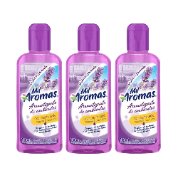 Limpador Perfumado Concentrado Lavanda Mil Aromas 140ml 3 unidades