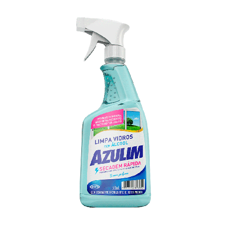 Limpa Vidro Spray Azulim Start 500ml