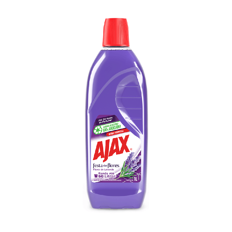 Limpador Multiuso Ajax Lavanda 1L