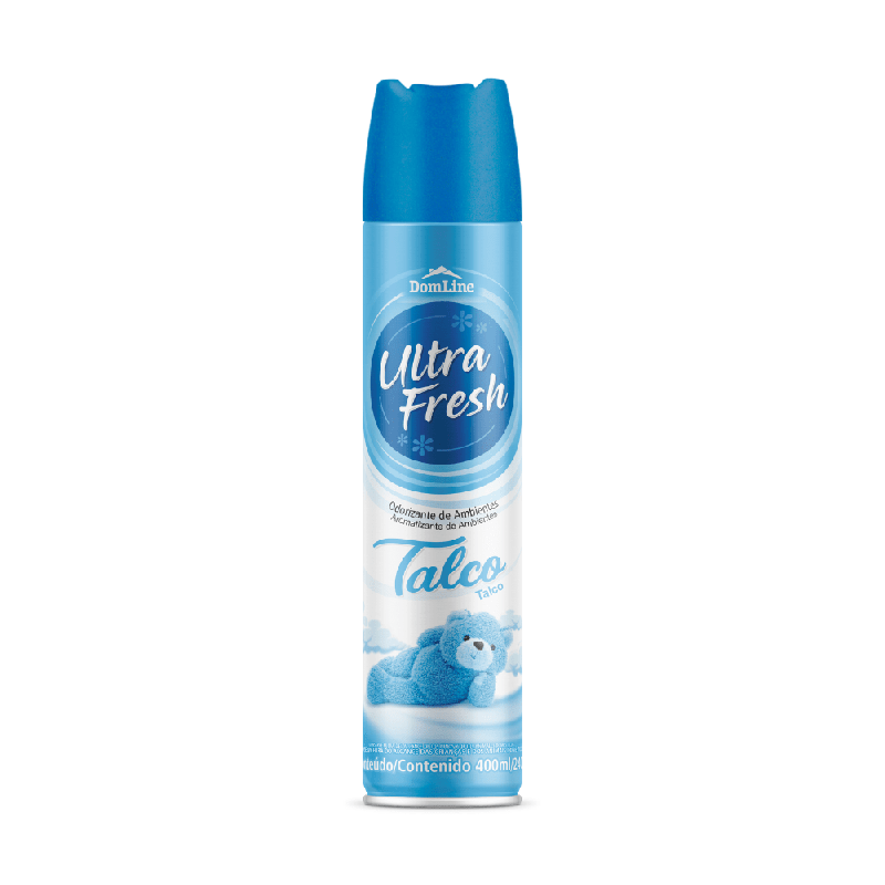 Odorizador de Ambientes Talco Ultra Fresh 400ml