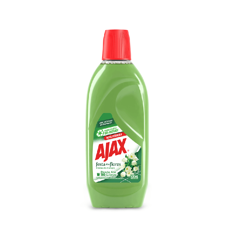 Limpador Multiuso Ajax Festa das Flores Flores do Campo 500ml