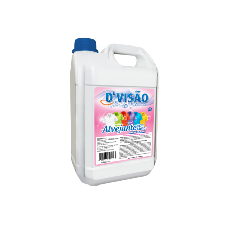 Alvejante Sem Cloro Dvisão 5L Indicado para Remoção de Manchas de Roupas