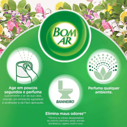 Odorizador de Ambientes Cheirinho de Talco Bom Ar 360ml